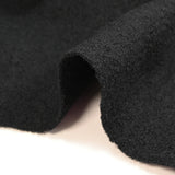100% Laine bouillie noir profond