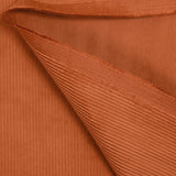 2 mm terracotta cotton corduroy