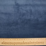 1.5 mm cotton corduroy navy
