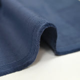 1.5 mm cotton corduroy navy