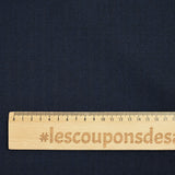 Jacquard de laine chevron marine
