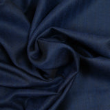 Jacquard de laine chevron marine