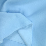 Tissu sweat minkee épais ciel