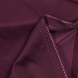 Satin de coton lie de vin