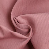 Velours côtelé Lina coton 1 mm vieux rose