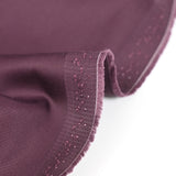 Satin de coton lie de vin