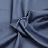 Jeans azul de algodón satinado