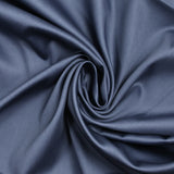 Jeans azul de algodón satinado