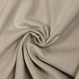 Velours côtelé coton 1,5 mm argile blanche