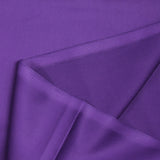 Popeline de coton satinée violet