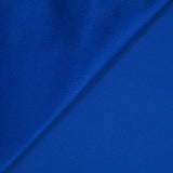 Velours côtelé Lina coton 1 mm bleu