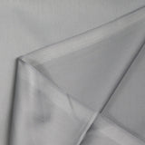 Popeline de coton satinée gris