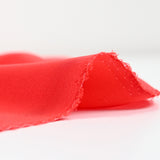 Crêpe de chine 100% soie rouge