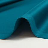 Petroleum blue cotton poplin