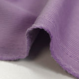 Velours côtelé coton 1,5 mm mauve