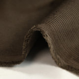 Velours côtelé coton 1,5 mm marron glacé