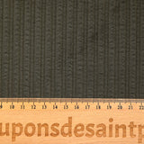 Cotton corduroy coarse rib 5 mm and 3.5 mm khaki