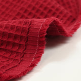 100% cherry honeycomb cotton