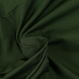 Polyester rayé vert forêt