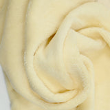 Tissu éponge bambou crème vendu au mètre