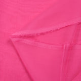 100% plain pink silk muslin