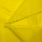 Muselina de seda 100% color amarillo neón liso
