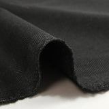 Fantasy wool blend suit fabric anthracite black background