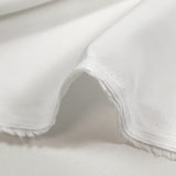 Twill de viscose blanc cassé