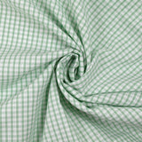Coton Vichy 3mm vert jade