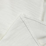 Gaze de polyester blanc cassé