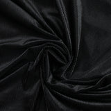 Jersey de velours côtelé doux noir