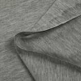 Jersey de viscose gris chiné