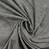 Jersey de viscose gris chiné