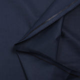 Navy blue polyester tailoring fabric