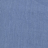 100% Soie froissée bleu bleuet