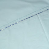 Pastel blue polyester tailoring fabric
