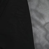 Mousseline cupro noir