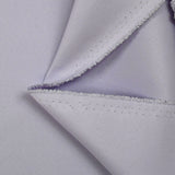 Polyester peau de pêche uni gris mauve