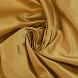 Satin duchesse polyester doré