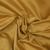 Satin duchesse polyester doré