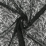 Dentelle polyester Carmen noir