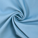 Satin de polyester lourd double face bleu ciel
