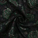 Peonies verdes y peonías rosadas Fondo negro