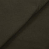 Jersey de coton et viscose kaki