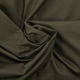 Jersey de coton et viscose kaki