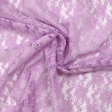 Dentelle polyester Jeanne lilas