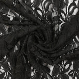 Dentelle polyester Constance noir
