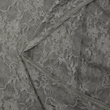 Dentelle polyester Noémie gris clair