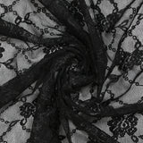 Dentelle polyester Léna noir