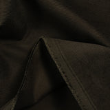 Velours côtelé 100% coton 1,5 mm marron foncé